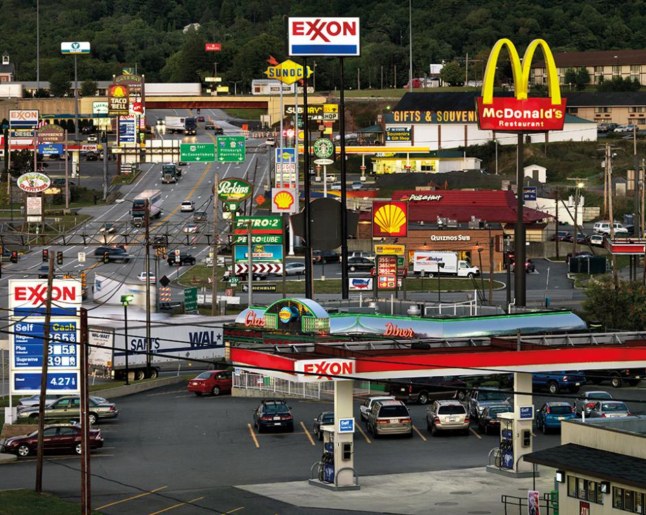 Breezewood Pennsylvania, USA, 2008.